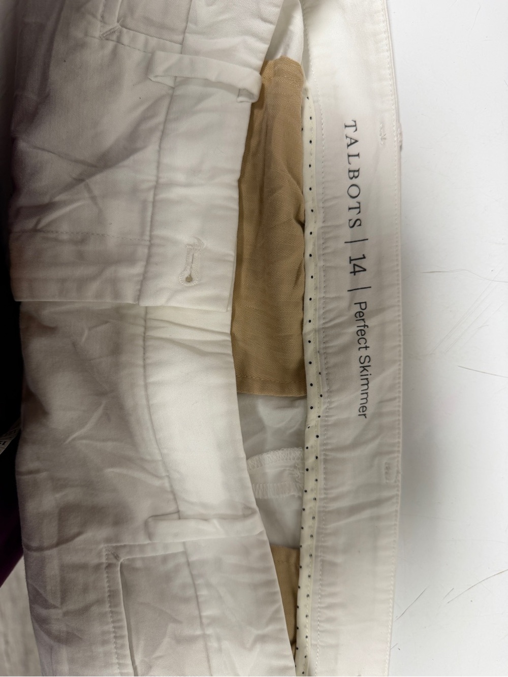 Talbots White Capris - Picture 7 of 7